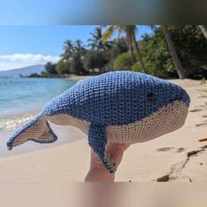 Crochet Baby Blue Whale